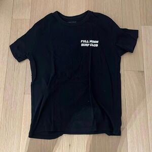 Men's Full Moon Surf Club black t-shirt
